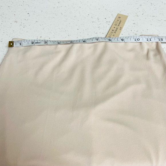NWT Alice & Olivia | Air Nude Maxi Skirt - Picture 11 of 15